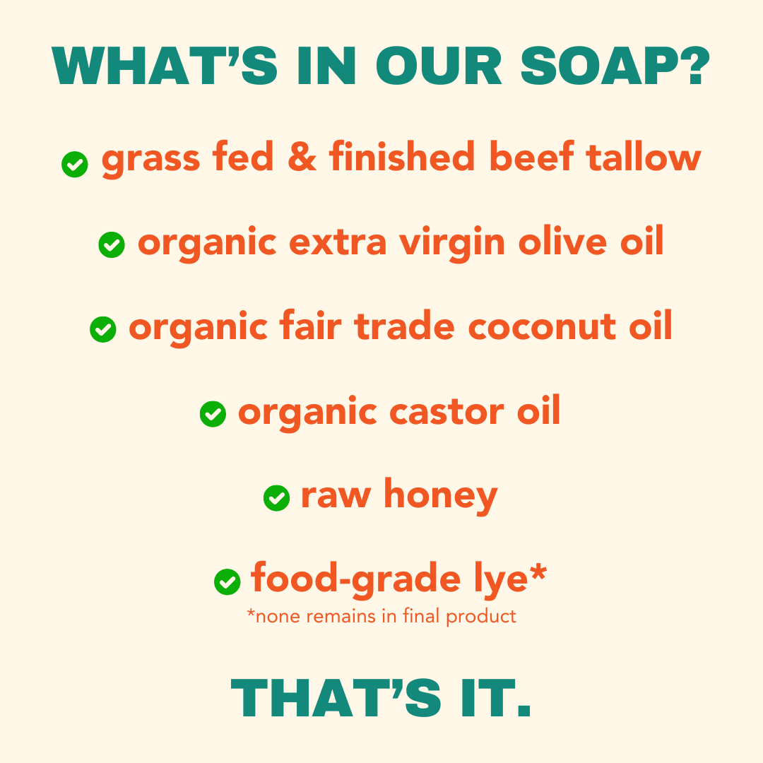 Tallow & Honey Liquid Soap