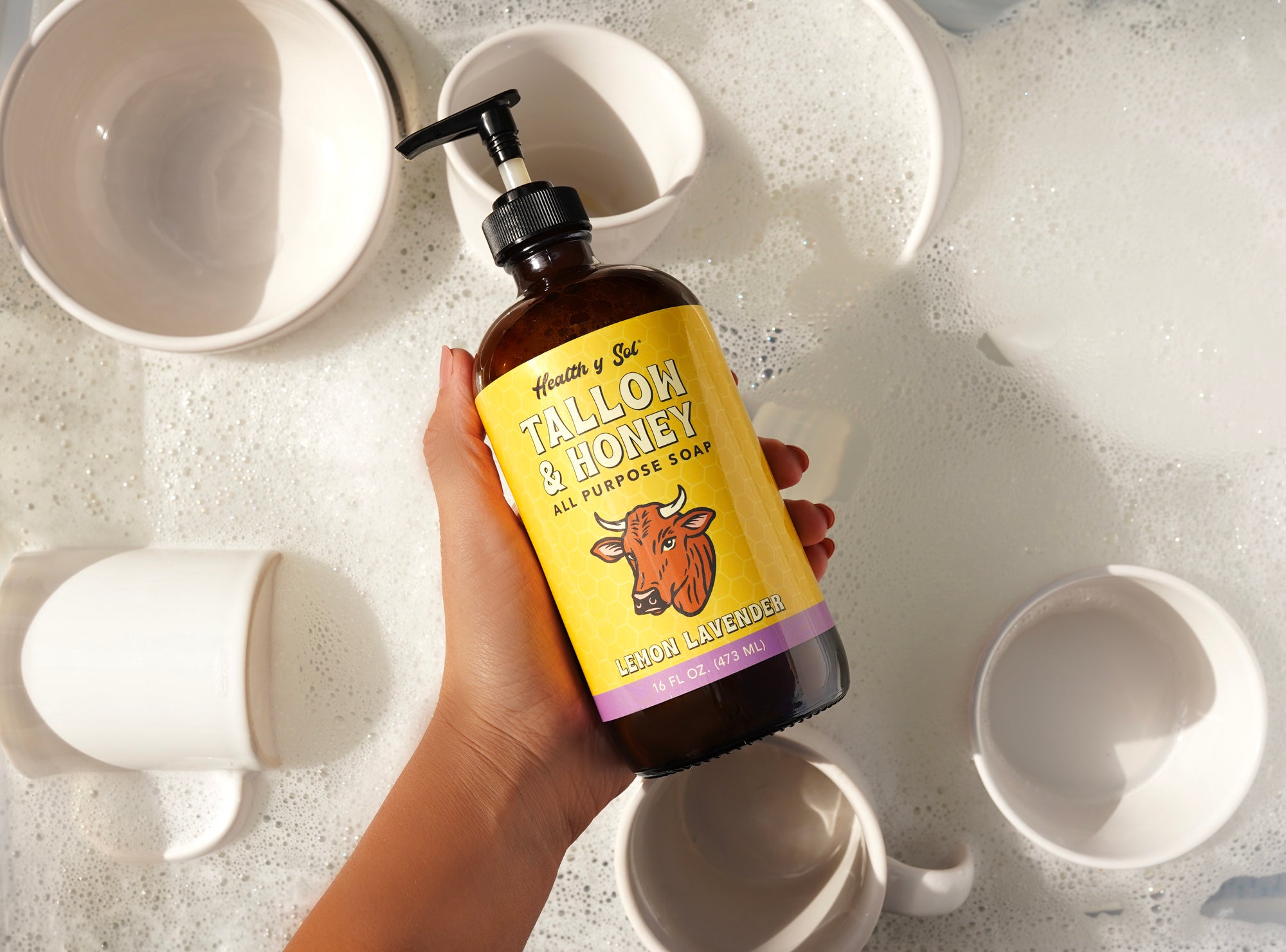 *Bundle* Tallow & Honey Liquid Soap