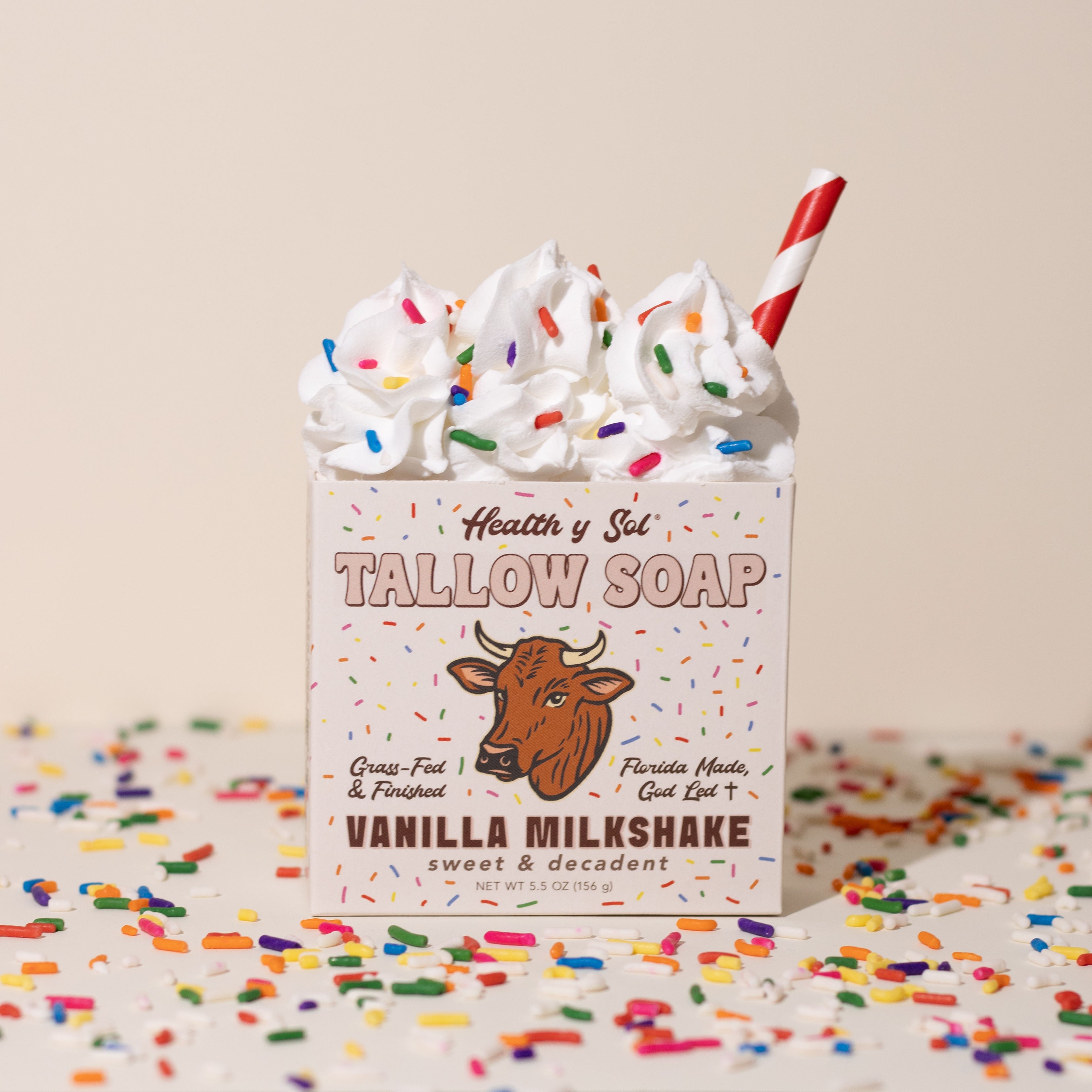 picture of bar soap with sprinkles