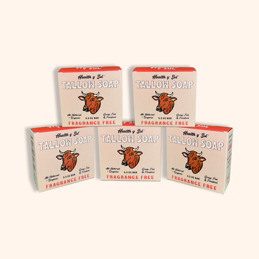 *Classic Bundle* Grass Fed Tallow Soap