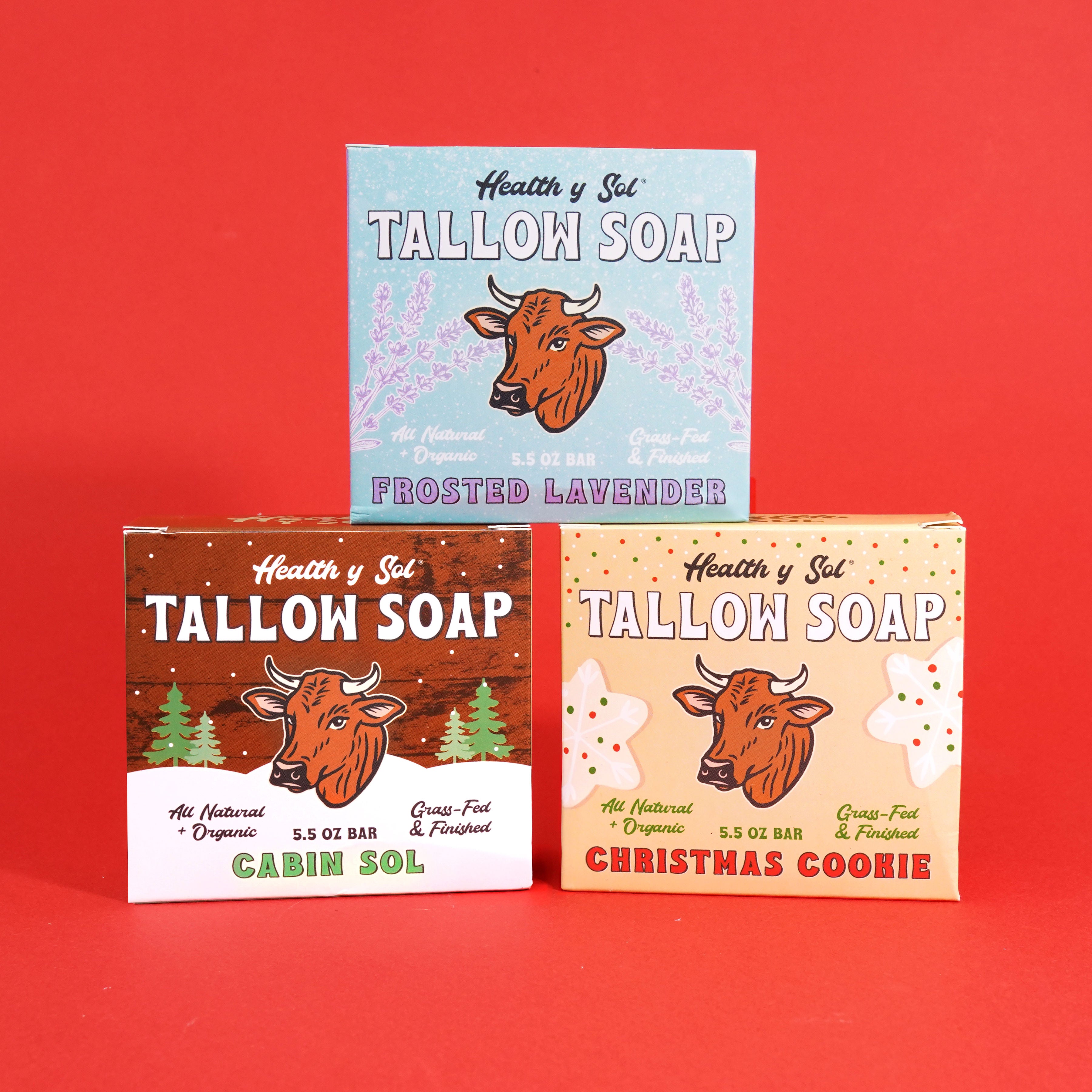 *SEASONAL* Grass Fed Tallow Bar Soap