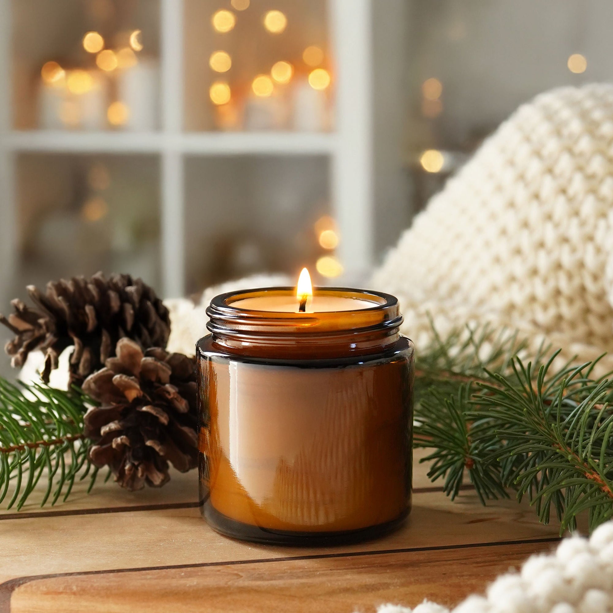 Seasonal Candle Jar