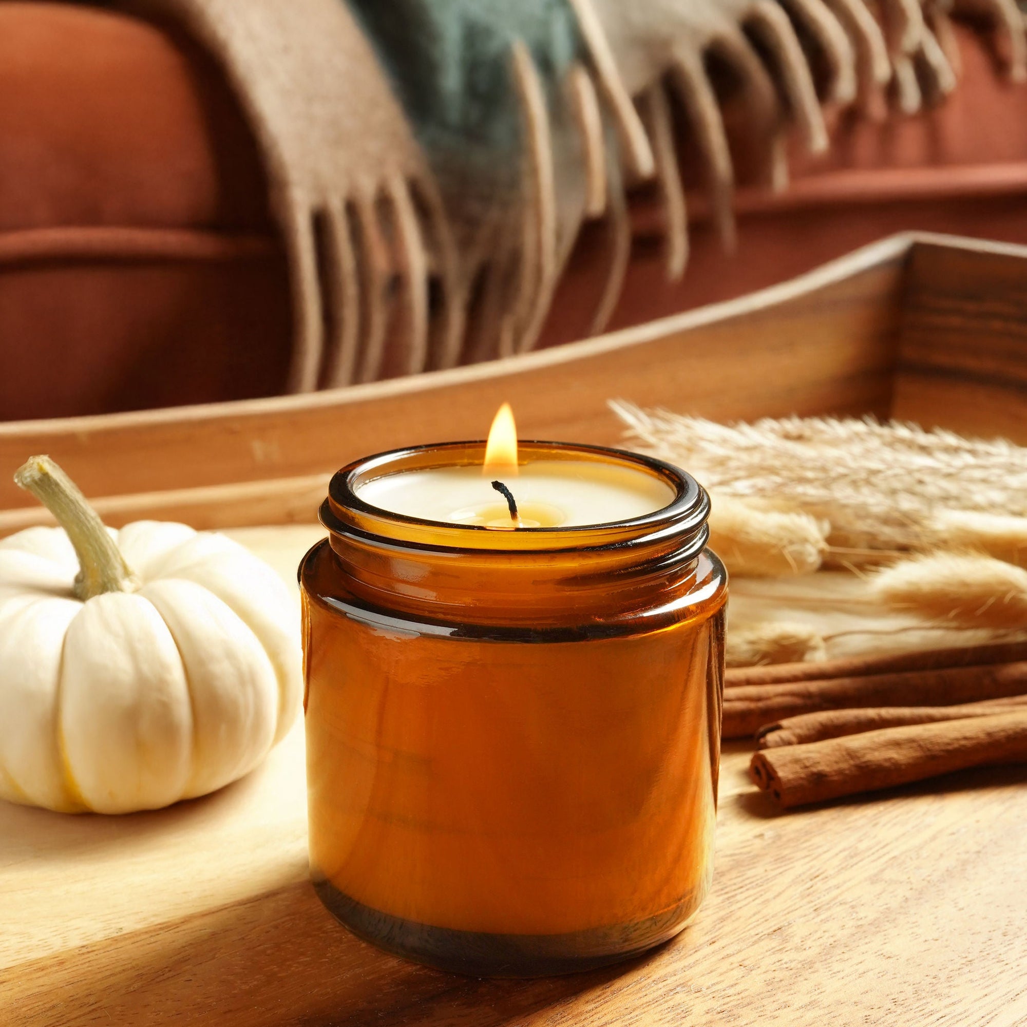 Seasonal Candle Jar