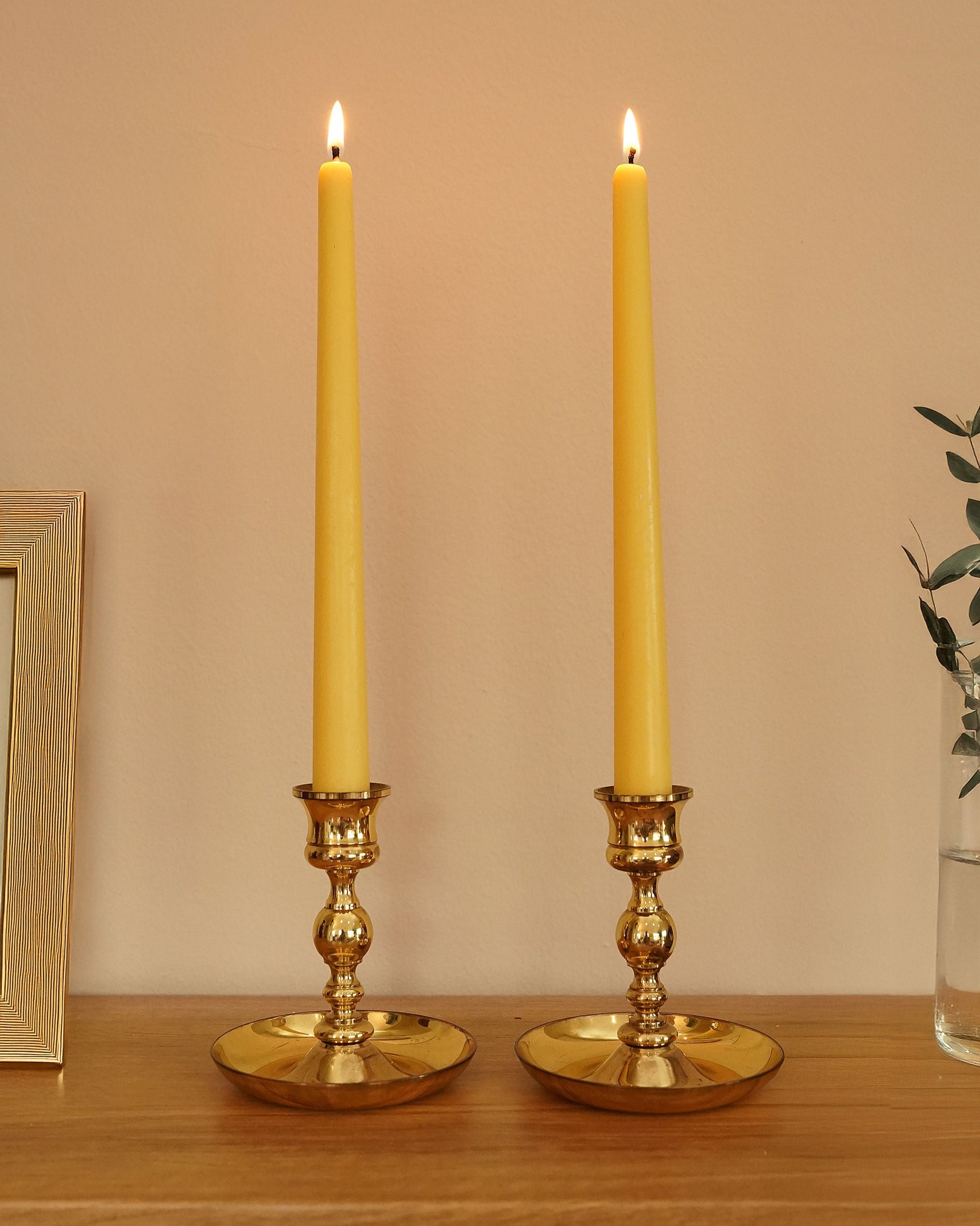 Tallow & Beeswax Taper Candles