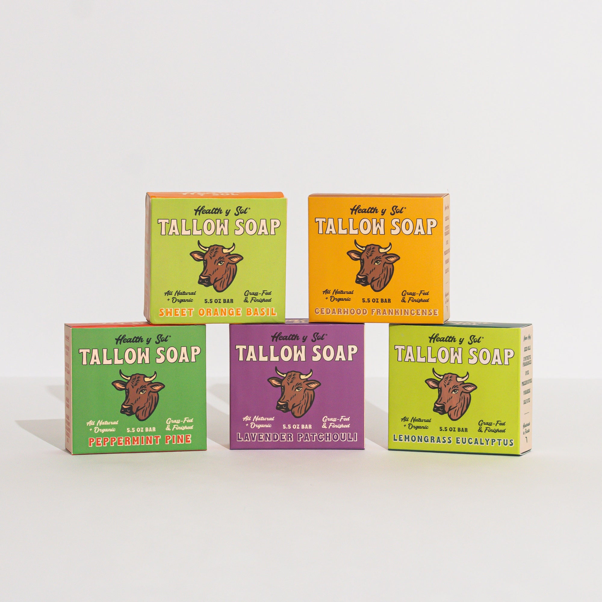 *Classic Bundle* Grass Fed Tallow Soap