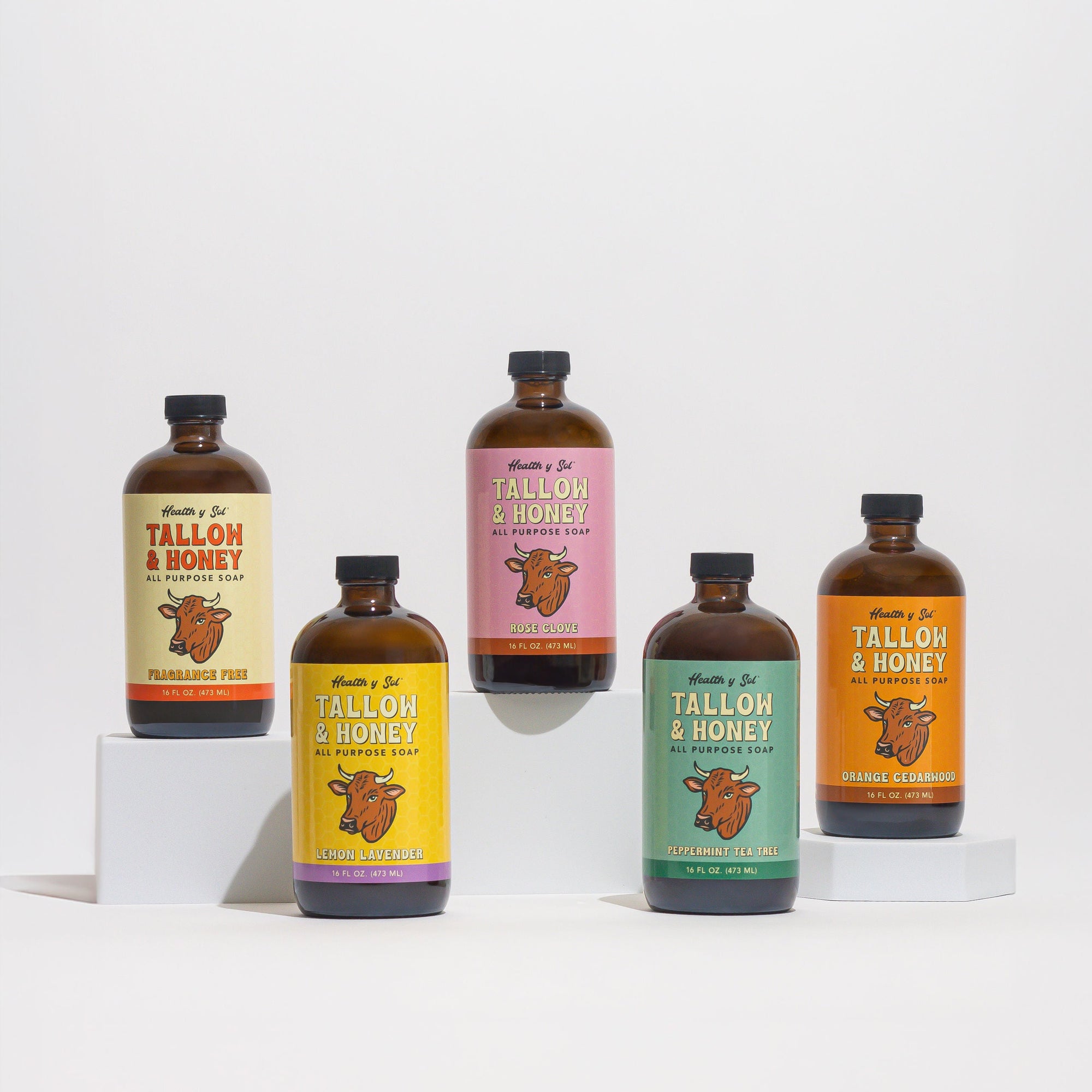 *Bundle* Tallow & Honey Liquid Soap