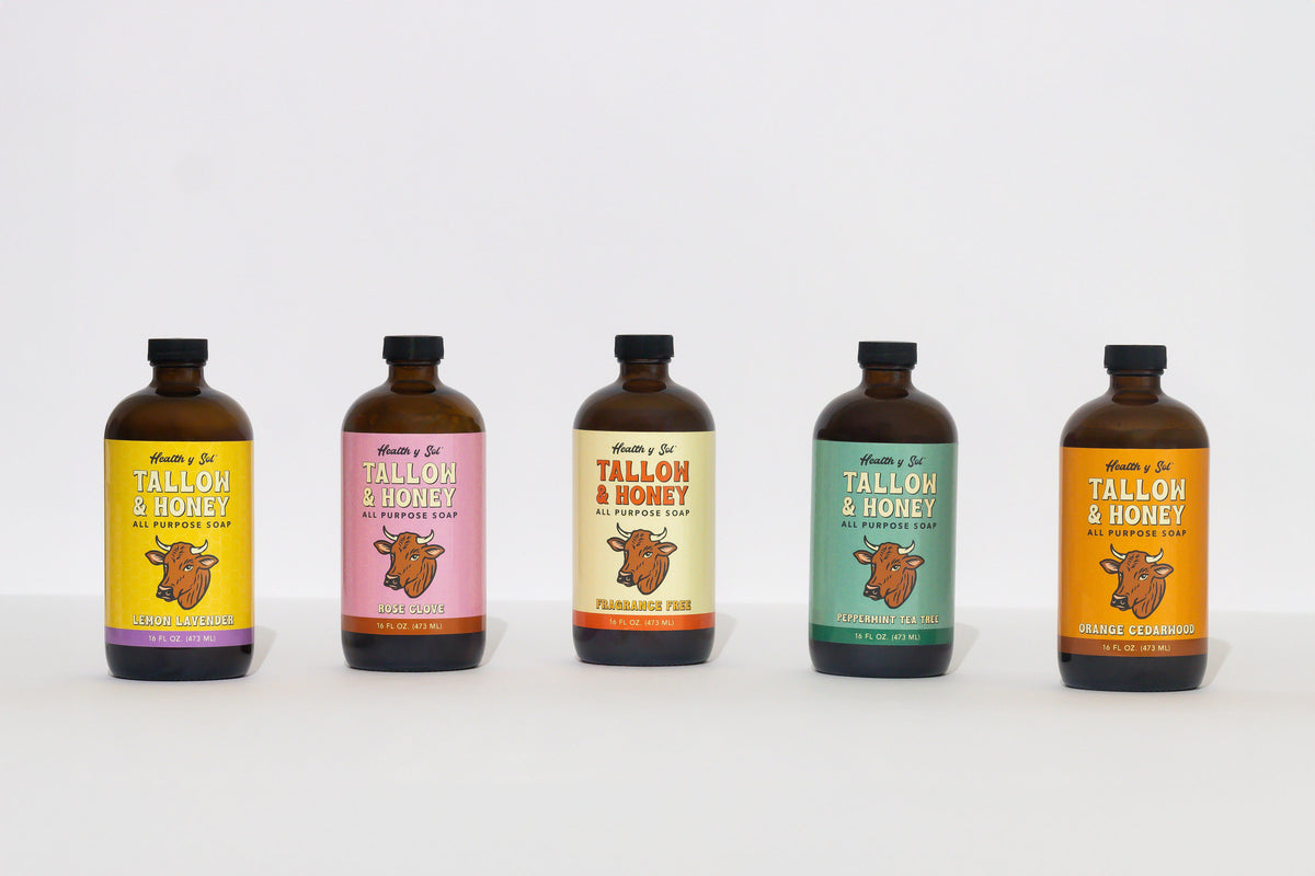 *Bundle* Tallow & Honey Liquid Soap