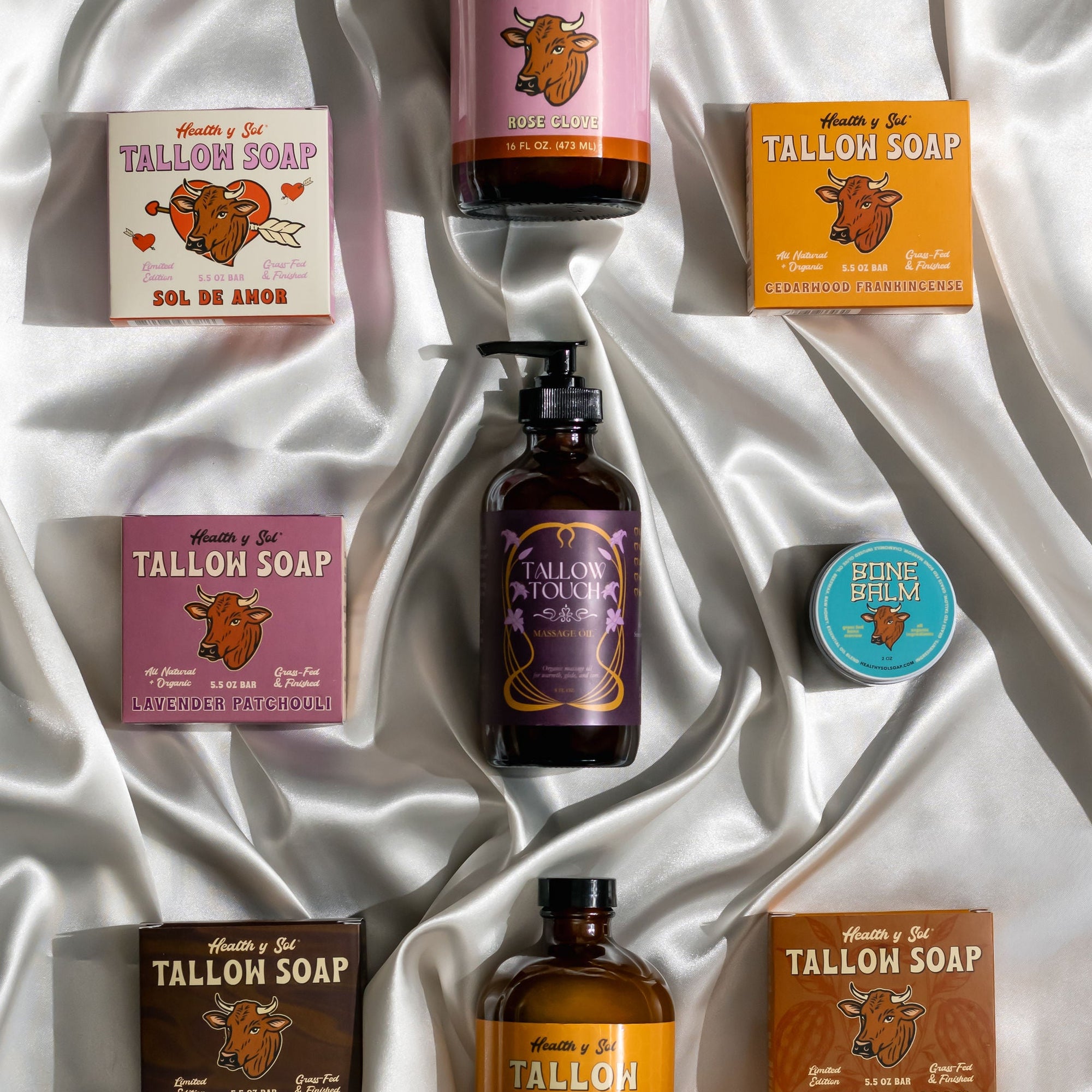 *VALENTINES* Grass Fed Tallow Bar Soap