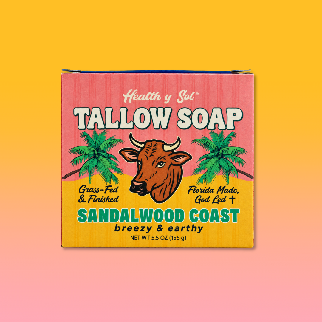 Sandalwood Coast Tallow Bar Soap