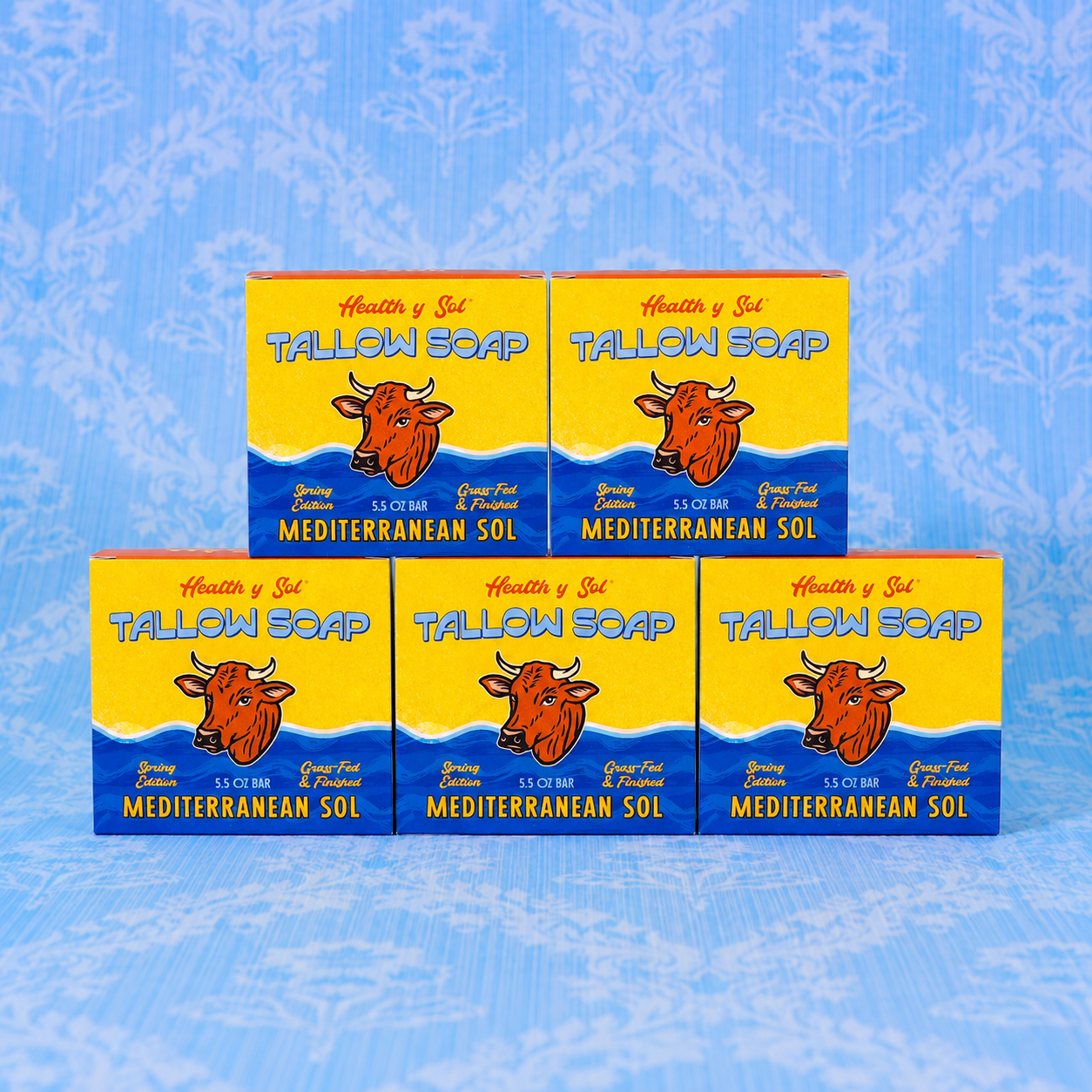*SPRING FRESH BUNDLE* Grass Fed Tallow Bar Soap