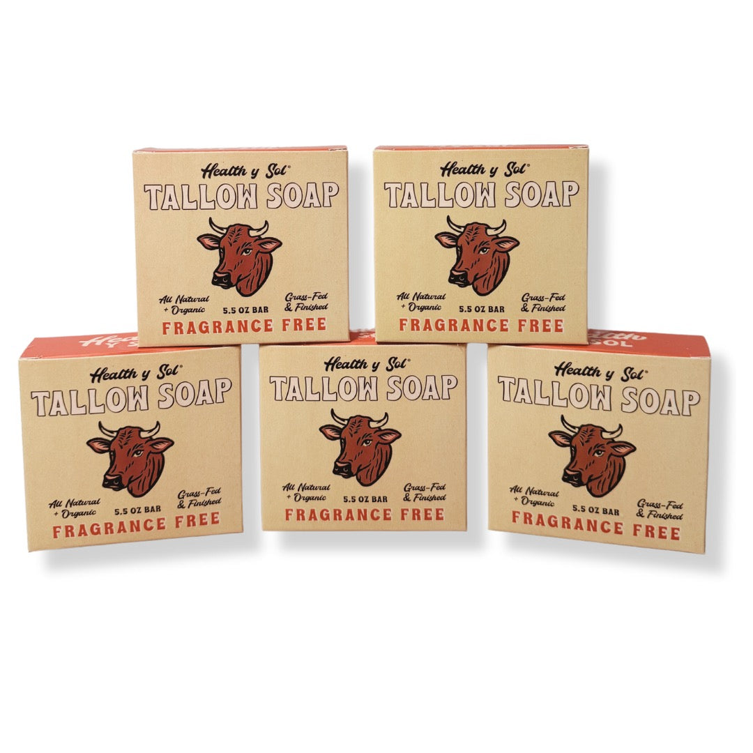 Grass Fed Tallow Soap Bundle