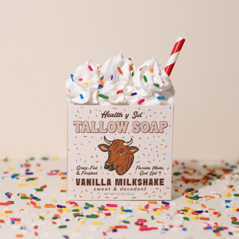 picture of bar soap with sprinkles