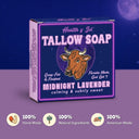 Midnight Lavender Tallow Soap
